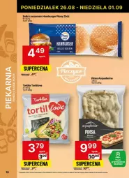 Gazetka promocyjna Delikatesy Centrum - Gazetka - ważna od 01.09 do 01.09.2024 - strona 11 - produkty: Hamburger, Tortilla, Burger, Fa