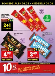 Gazetka promocyjna Delikatesy Centrum - Gazetka - ważna od 01.09 do 01.09.2024 - strona 24 - produkty: Big Milk, Lody, Oranżada, Hellena, Grześki