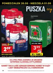 Gazetka promocyjna Delikatesy Centrum - Gazetka - ważna od 01.09 do 01.09.2024 - strona 27 - produkty: Piwo, Piec, Rum, Heineken