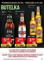 Gazetka promocyjna Delikatesy Centrum - Gazetka - ważna od 01.09 do 01.09.2024 - strona 28 - produkty: Piwa, Piwo, Piec, Koc, Gra, Okocim
