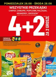 Gazetka promocyjna Delikatesy Centrum - Gazetka - ważna od 01.09 do 01.09.2024 - strona 34 - produkty: Rum, Orzeszki, Chipsy, Chrupki, Popcorn, Krakersy