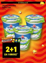 Gazetka promocyjna Delikatesy Centrum - Gazetka - ważna od 01.09 do 01.09.2024 - strona 36 - produkty: Jogurt naturalny, Zott, Jogurt