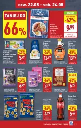 Gazetka promocyjna Aldi - Oferta weekendowa - Gazetka - ważna od 24.05 do 24.05.2025 - strona 7 - produkty: Ciastka, Mus, Gra, Coca-Cola, Chrupki, Golden Seafood, Morliny, Syrop, Tuńczyk, Lorenz, Monster Munch, Kiełbasa