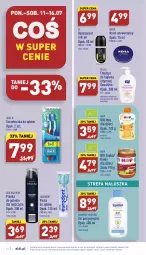 Gazetka promocyjna Aldi - Pełny katalog - Gazetka - ważna od 16.07 do 16.07.2022 - strona 14 - produkty: HiPP, Emulsja, Mus, Bell, Dezodorant, Szczoteczka do zębów, Krem uniwersalny, Pasta do zębów, Pianka do golenia, Danie dla dzieci, Dzieci, Bella, Nivea, Szczoteczka, Fa, Hipp Bio