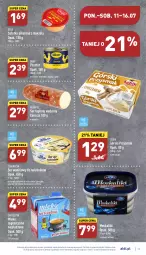 Gazetka promocyjna Aldi - Pełny katalog - Gazetka - ważna od 16.07 do 16.07.2022 - strona 17 - produkty: Ser topiony, Sałatka, Top, Ser, Makrelą, Pasztet, Kawa, Dega, Sałat, Mleko zagęszczone, Deser, Mleko