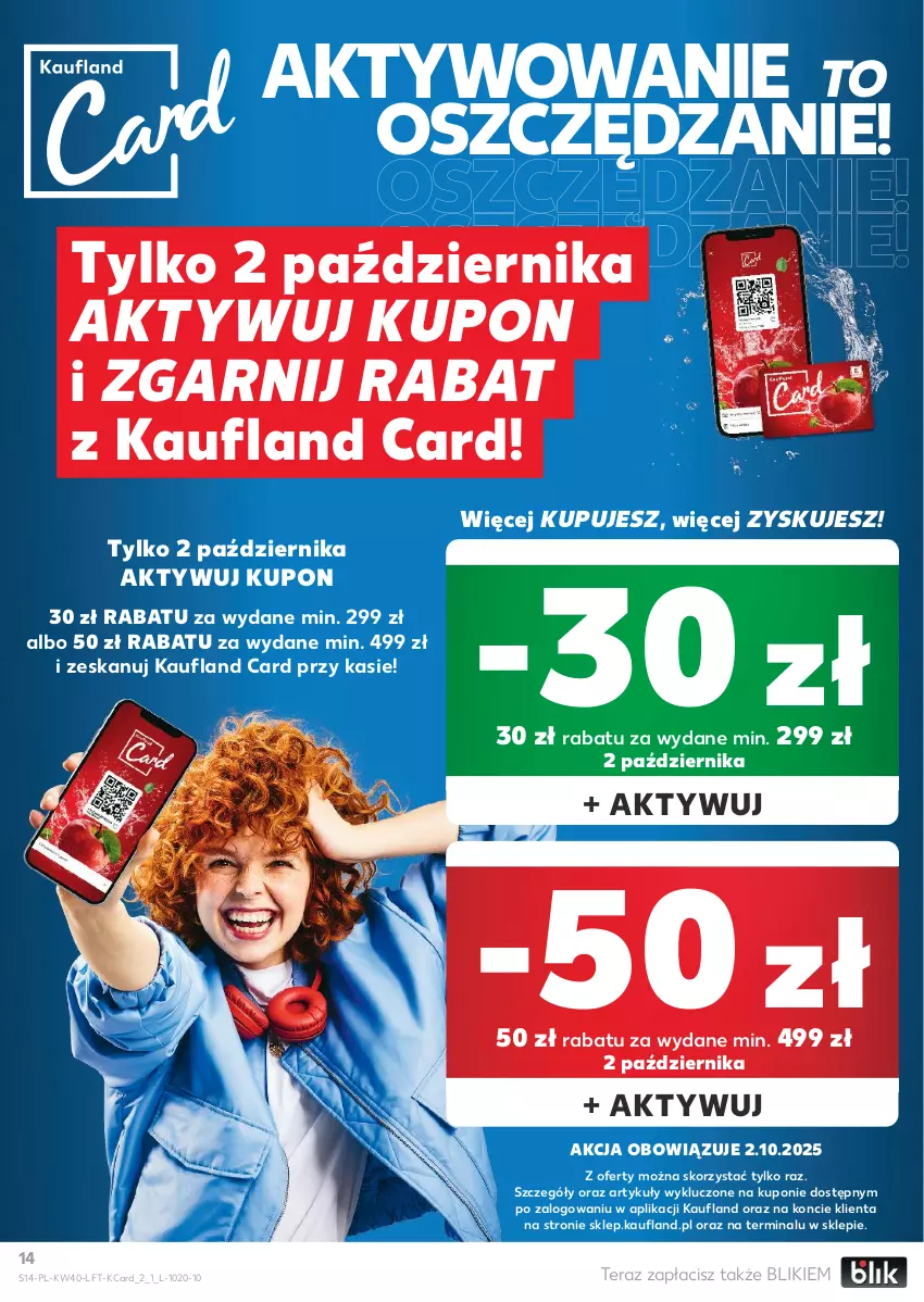 Gazetka promocyjna Kaufland - Gazetka tygodnia - ważna 02.10 do 08.10.2025 - strona 14 - produkty: Tera