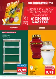 Gazetka promocyjna Kaufland - Gazetka tygodnia - Gazetka - ważna od 08.10 do 08.10.2025 - strona 51 - produkty: Parkside, Sok, Gra, Rama, Cynk, Regał, Znicz
