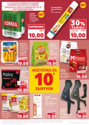 Gazetka promocyjna Kaufland - Gazetka tygodnia - Gazetka - ważna od 08.10 do 08.10.2025 - strona 7 - produkty: Piwa, Piwo, Kurczak, Jan Niezbędny, Frosta, Top, Gin, Gra, Cukier, Cukierki czekoladowe, Rajstopy, Wawel, Maliny, Płyn do płukania, Piwo jasne, Burger, Galaretki, Morliny, Legginsy, Cukierki, Elmex, Gala, Polędwiczki panierowane, Folia aluminiowa, Danie gotowe