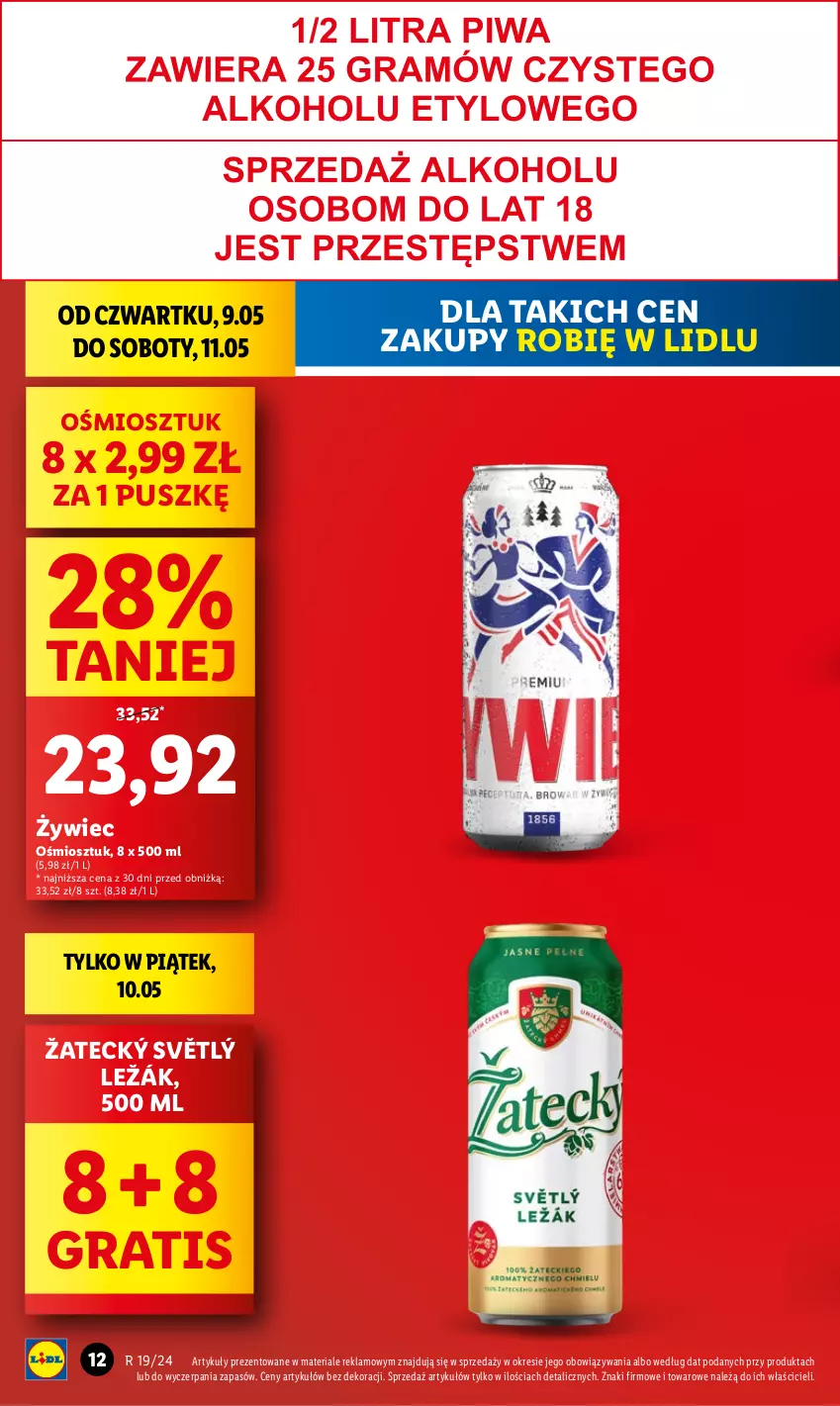 Gazetka promocyjna Lidl - GAZETKA - ważna 09.05 do 11.05.2024 - strona 12 - produkty: Gra