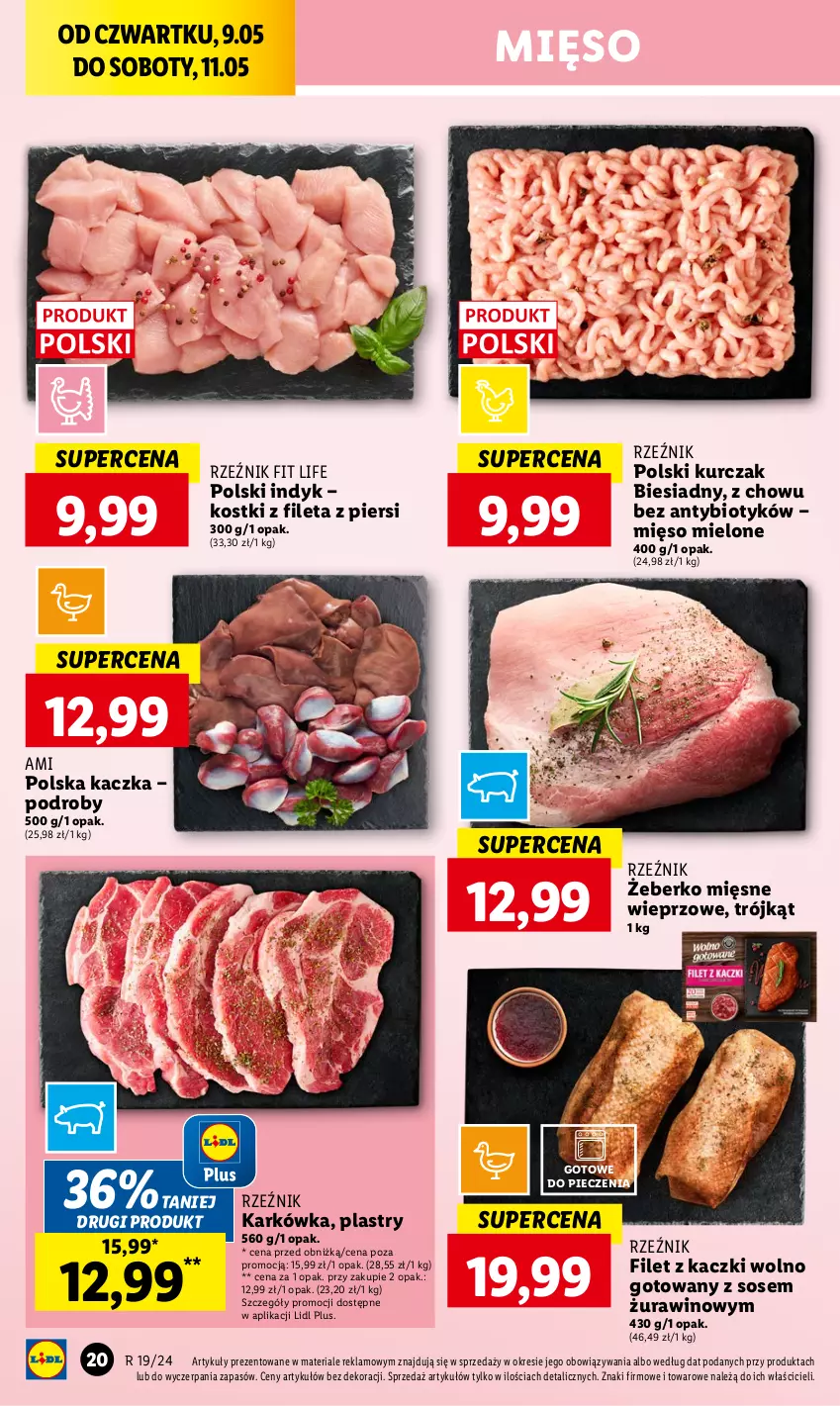 Gazetka promocyjna Lidl - GAZETKA - ważna 09.05 do 11.05.2024 - strona 26 - produkty: Kaczka, Kurczak, Mięso, Mięso mielone, Piec, Sos, Wino