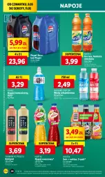 Gazetka promocyjna Lidl - GAZETKA - Gazetka - ważna od 11.05 do 11.05.2024 - strona 34 - produkty: Sok, Por, Ice tea, Napoje, Pepsi, Sok jabłkowy, Napój izotoniczny, Tymbark, Oshee, Woda, Herbata, Gres, Napój, Mięta, Nestea, Nektar, Magnez, Hortex