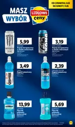 Gazetka promocyjna Lidl - GAZETKA - Gazetka - ważna od 11.05 do 11.05.2024 - strona 43 - produkty: Płyn do płukania jamy ustnej, Napój energetyczny, Listerine, Płyn do płukania, Napój izotoniczny, Oshee, Napój