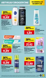 Gazetka promocyjna Lidl - GAZETKA - Gazetka - ważna od 11.05 do 11.05.2024 - strona 47 - produkty: Nivea Men, Pasta do zębów, Venus, Szynka, Szampon, Gillette, Maszynka, Maszynka do golenia, Elmex, Nivea