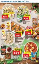 Gazetka promocyjna Lidl - GAZETKA - Gazetka - ważna od 24.12 do 24.12.2021 - strona 25 - produkty: Sałatka, Pierogi, Por, Pasztet, Sałat, Kapustą