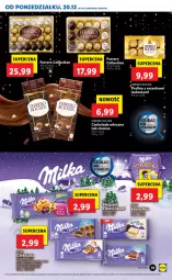 Gazetka promocyjna Lidl - GAZETKA - Gazetka - ważna od 24.12 do 24.12.2021 - strona 31 - produkty: Praliny, Ferrero Rocher, Czekolada mleczna, Czekolada, Ferrero