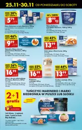 Gazetka promocyjna Biedronka - Od Poniedziałku - Gazetka - ważna od 30.11 do 30.11.2024 - strona 33 - produkty: Frosta, Sos, Por, Mus, Gra, Ba!, Stek, Matjas, Tuńczyk, Mintaj, Dorsz