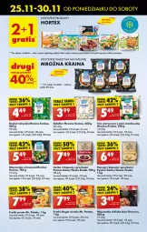 Gazetka promocyjna Biedronka - Od Poniedziałku - Gazetka - ważna od 30.11 do 30.11.2024 - strona 43 - produkty: Pierogi, Marchewka, Kalafior, Warzywa, Tera, Kapustą, Frytki, Hortex