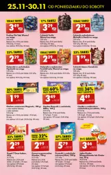 Gazetka promocyjna Biedronka - Od Poniedziałku - Gazetka - ważna od 30.11 do 30.11.2024 - strona 51 - produkty: Lubisie, Ciastka, Gra, Cukier, Praliny, Chałwa, Cukierki czekoladowe, Wawel, Sezam, 7 Days, Galaretki, Cukierki, Gala, Kakao, Lanki, Mamba, Guma rozpuszczalna, Kinder, Milka