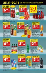 Gazetka promocyjna Biedronka - Od Poniedziałku - Gazetka - ważna od 30.11 do 30.11.2024 - strona 61 - produkty: Sok, Por, Mus, Gin, Gra, Napój energetyczny, Red Bull, Ananas, Coca-Cola, Napoje, Tera, Hellena, Napój gazowany, Tymbark, Syrop, Fanta, Sprite, Herbata, Napój, Mięta, Nestea, Fa