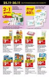 Gazetka promocyjna Biedronka - Od Poniedziałku - Gazetka - ważna od 30.11 do 30.11.2024 - strona 69 - produkty: HiPP, Sok, Ser, Por, Pur, Mus, Gra, Gerber, Papier, Pieluchy, Papier toaletowy, Dada, Serek, Maliny, Tonik, Chusteczki, Płatki kosmetyczne, Baton, Deser, Nektar, Hipp Bio