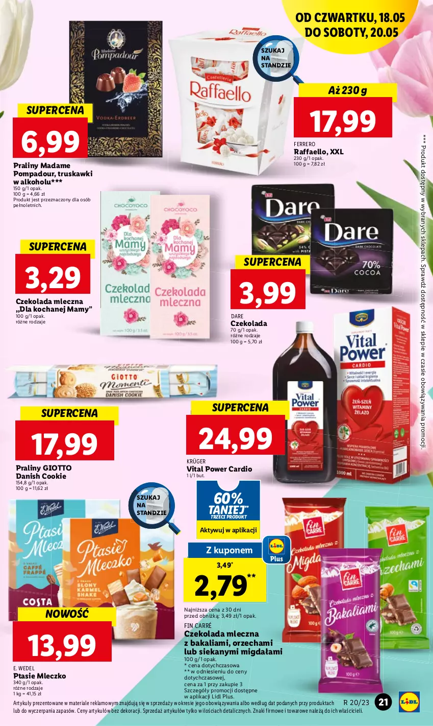 Gazetka promocyjna Lidl - GAZETKA - ważna 18.05 do 20.05.2023 - strona 25 - produkty: Fa, Koc, Praliny