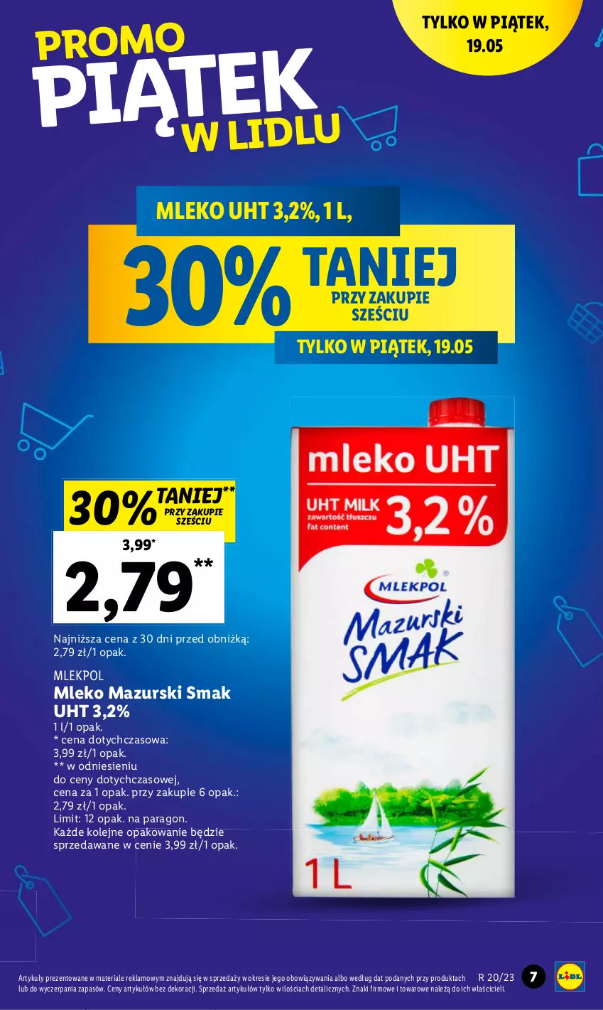 Gazetka promocyjna Lidl - GAZETKA - ważna 18.05 do 20.05.2023 - strona 9 - produkty: Mleko, Olej