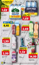 Gazetka promocyjna Lidl - GAZETKA - Gazetka - ważna od 20.05 do 20.05.2023 - strona 30 - produkty: Sok, Napój energetyczny, Lemoniada, LANA, Smoothie, Syrop, Owoce, Woda, Mango, Napój, Mięta, Magnez