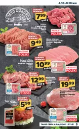 Gazetka promocyjna Netto - Gazetka spożywcza - Gazetka - ważna od 09.10 do 09.10.2021 - strona 5 - produkty: Mięso mielone, Szynka wieprzowa, Tatar wołowy, Karkówka wieprzowa, Szynka, Mięso