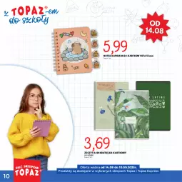 Gazetka promocyjna Topaz - Gazetka - Gazetka - ważna od 10.09 do 10.09.2025 - strona 10 - produkty: Top