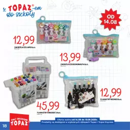 Gazetka promocyjna Topaz - Gazetka - Gazetka - ważna od 10.09 do 10.09.2025 - strona 18 - produkty: Top, Flamastry