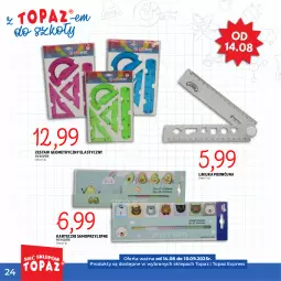 Gazetka promocyjna Topaz - Gazetka - Gazetka - ważna od 10.09 do 10.09.2025 - strona 24 - produkty: Top, Mop, Karteczki samoprzylepne