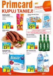 Gazetka promocyjna Prim Market - Gazetka - ważna od 20.04 do 20.04.2022 - strona 8 - produkty: Piwo, Mus, Papier, Cukier, Pekpol, Wafelek, Velvet, Silan, Oranżada, Płyn do płukania, Ręcznik, Rolki, Cukierki, Kiełbasa, Lech Premium