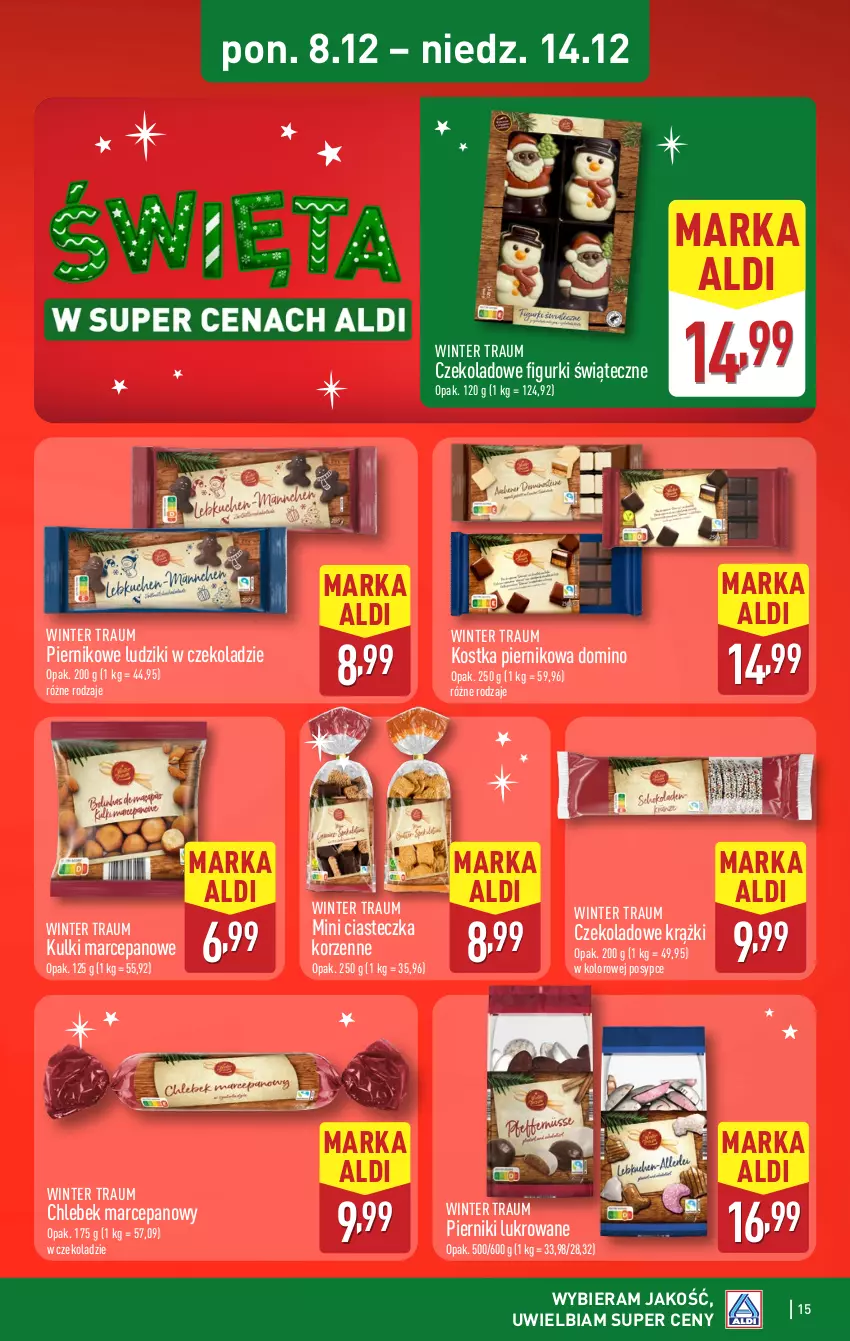 Gazetka promocyjna Aldi - Pełna oferta - ważna 08.12 do 14.12.2025 - strona 15 - produkty: Chleb, Piernik
