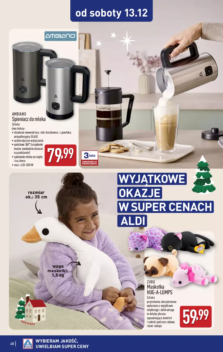 Gazetka promocyjna Aldi - Pełna oferta - ważna 08.12 do 14.12.2025 - strona 48 - produkty: Waga