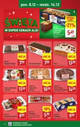 Gazetka promocyjna Aldi - Pełna oferta - Gazetka - ważna od 14.12 do 14.12.2025 - strona 14 - produkty: Piernik, Ciasto czekoladowe, Tarta, Makowiec, Jabłka