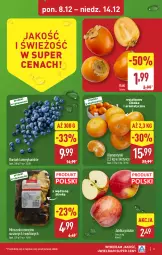 Gazetka promocyjna Aldi - Pełna oferta - Gazetka - ważna od 14.12 do 14.12.2025 - strona 3 - produkty: Klementynki, Kaki, Jabłka