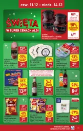 Gazetka promocyjna Aldi - Pełna oferta - Gazetka - ważna od 14.12 do 14.12.2025 - strona 41 - produkty: Goplana, Piwa, Piwo, Sos, Ser, Por, Gin, Gra, Borówka, Beko, Kiełbasa krakowska, Mini Grześki, Borówka brusznica, Chipsy, Wafle, LANA, Golden Seafood, Grześki, Podlaski, Syrop, Limonka, Kiełbasa, Herbapol