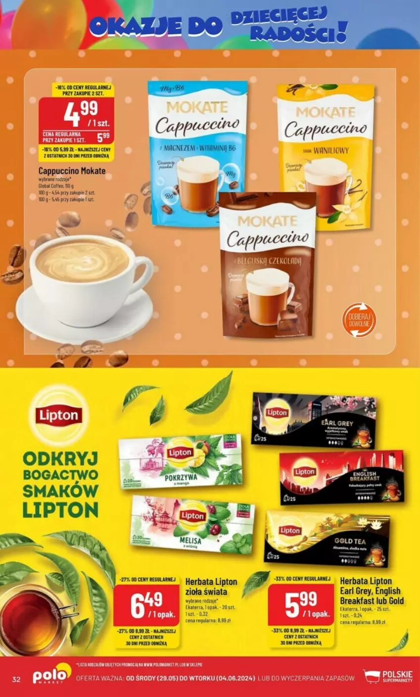 Gazetka promocyjna PoloMarket - ważna 29.05 do 04.06.2024 - strona 26 - produkty: Herbata, Lion, Lipton