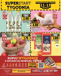 Gazetka promocyjna Topaz - Gazetka - Gazetka - ważna od 13.03 do 13.03.2024 - strona 24 - produkty: Kurczak, Ser, Podlaski, Gouda, Olej, Mleko