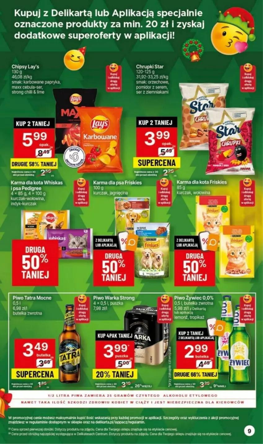 Gazetka promocyjna Delikatesy Centrum - ważna 09.11 do 15.11.2023 - strona 40 - produkty: Chrupki, Friskies, Kurczak, Papryka, Piwo, Rum, Whiskas, Wołowina