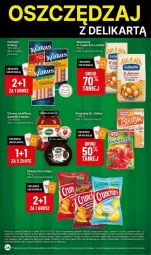 Gazetka promocyjna Delikatesy Centrum - Gazetka - ważna od 15.11 do 15.11.2023 - strona 17 - produkty: Lubella, Makaron, Krakus, Bell, Parówki, Chipsy, Dżem, Dr. Oetker, Crunchips, Bella, Mobil