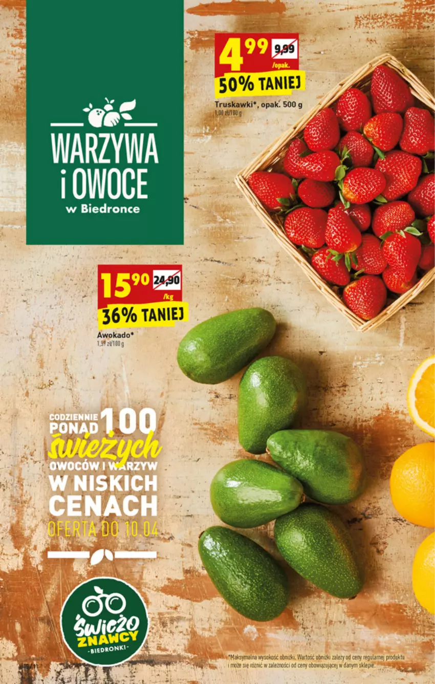 Gazetka promocyjna Biedronka - W tym tygodniu - ważna 08.04 do 14.04.2021 - strona 10 - produkty: Truskawki, Warzywa