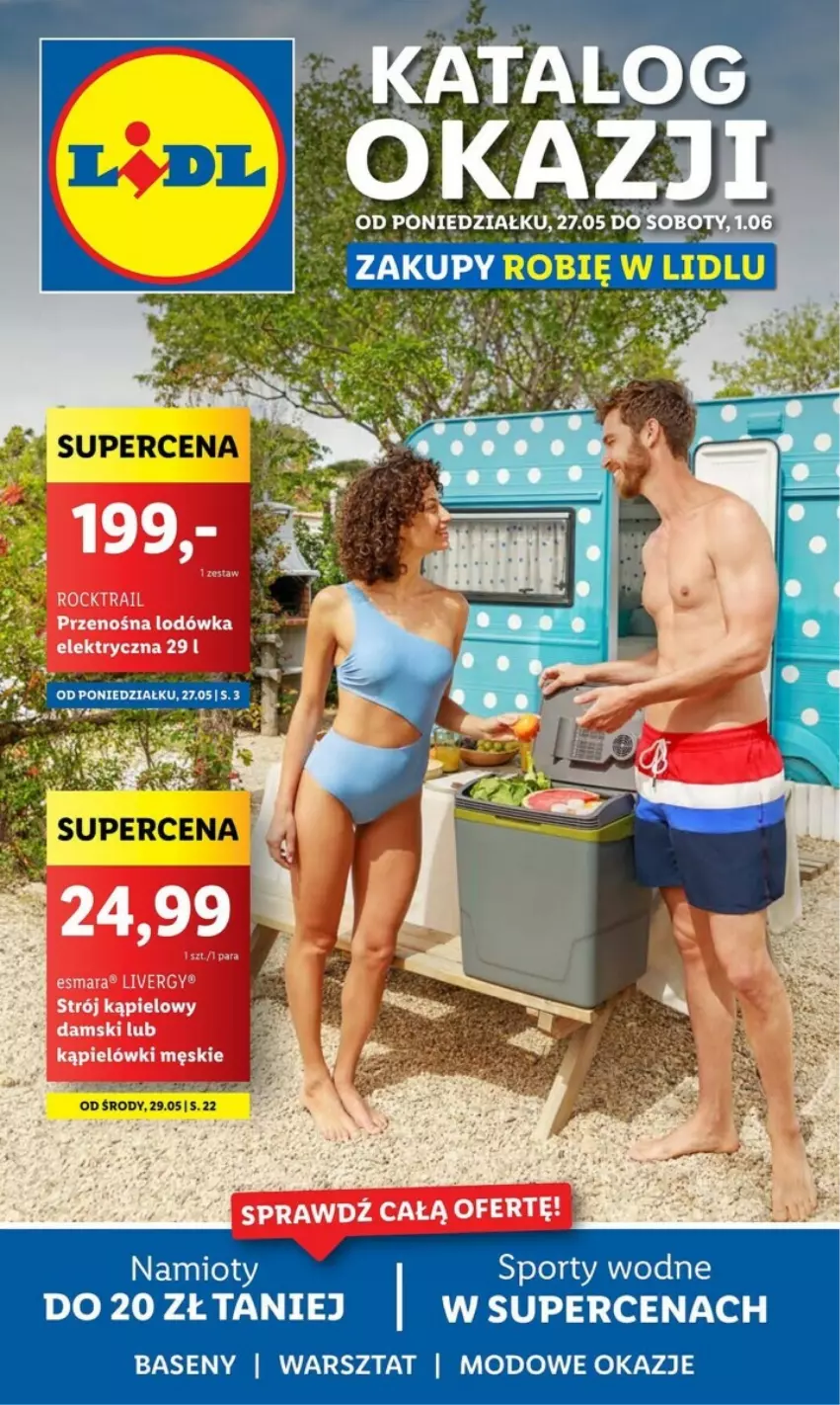 Gazetka promocyjna Lidl - ważna 27.05 do 02.06.2024 - strona 1 - produkty: Strój kąpielowy