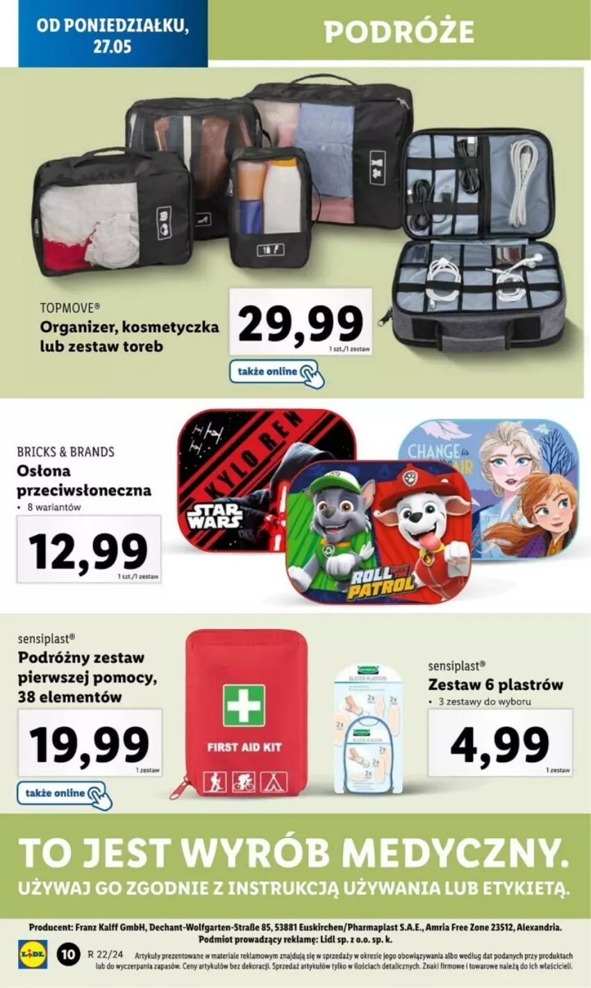 Gazetka promocyjna Lidl - ważna 27.05 do 02.06.2024 - strona 4 - produkty: Kosmetyczka, Organizer, Top