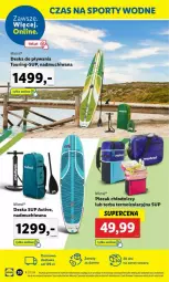 Gazetka promocyjna Lidl - Gazetka - ważna od 02.06 do 02.06.2024 - strona 15 - produkty: Por, Sporty wodne, Plecak, Torba, Sport