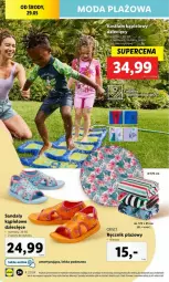 Gazetka promocyjna Lidl - Gazetka - ważna od 02.06 do 02.06.2024 - strona 21 - produkty: Sandał, Ręcznik, Dzieci