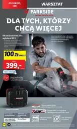 Gazetka promocyjna Lidl - Gazetka - ważna od 02.06 do 02.06.2024 - strona 28 - produkty: Parkside, Gra, Szyna, Akumulator