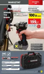 Gazetka promocyjna Lidl - Gazetka - ważna od 02.06 do 02.06.2024 - strona 36 - produkty: Parkside, Walizka, Klucz udarowy, Akumulator, K2
