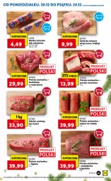 Gazetka promocyjna Lidl - GAZETKA - Gazetka - ważna od 24.12 do 24.12.2021 - strona 27 - produkty: Polędwica, Por, Udziec wołowy, Wołowina, Metka tatarska, Mięso