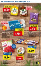 Gazetka promocyjna Lidl - GAZETKA - Gazetka - ważna od 24.12 do 24.12.2021 - strona 41 - produkty: Jaja, Maliny